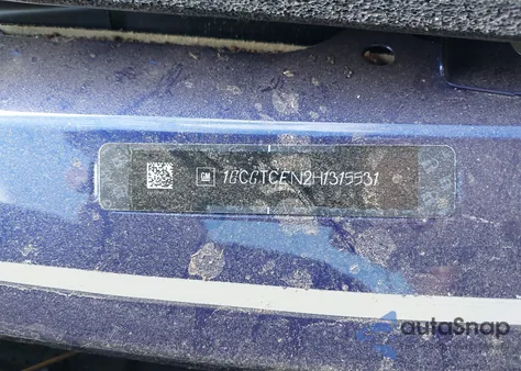 2017 Chevrolet Colorado Lt z USA, uszkodzony, nr VIN 1GCGTCEN2H1315531